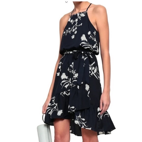 🔥🔥🔥NEW Joie Deme A Line Floral Ruffle Dress - Picture 1 of 10